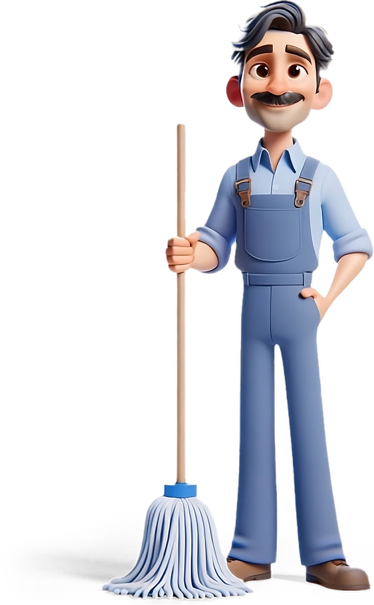 Putzmann 3D Character